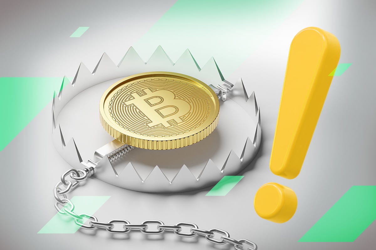 انواع کلاهبرداری در ارز دیجیتال 5 روش رایج Crytpo Scams کلاه برداری در بیت کوین