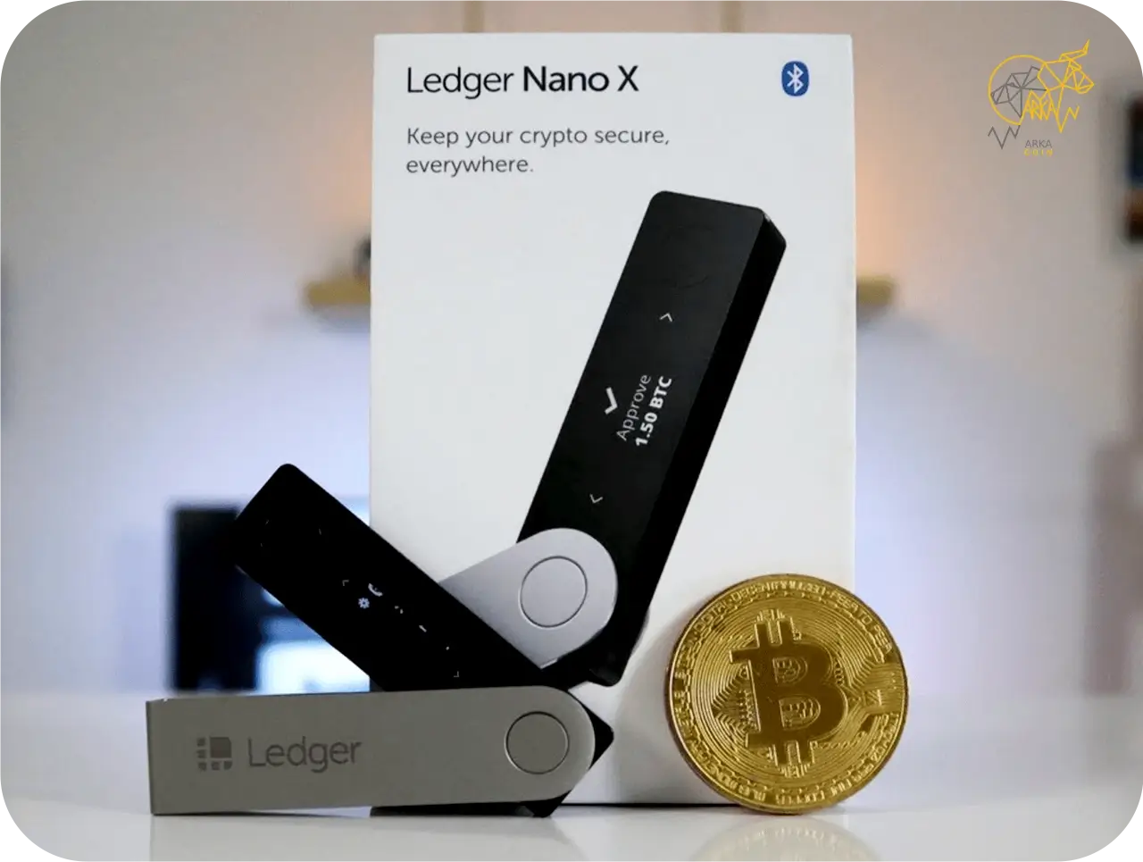 13 بهترین کیف پول ارز دیجیتال برای ایرانیان ✅ ولت ارز دیجیتال کیف پول لجر نانو ایکس؛ تعادل خوب بین دسترسی و امنیت