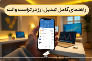 تبدیل ارز در تراست والت