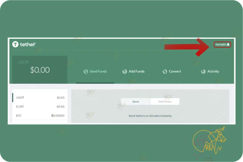 آموزش تصویری ساخت کیف پول تتر Tether آموزش تصویری ساخت کیف پول تتر Tether