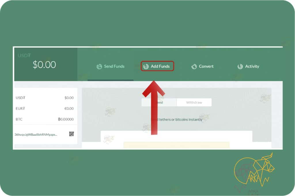 آموزش تصویری ساخت کیف پول تتر Tether آموزش تصویری ساخت کیف پول تتر Tether