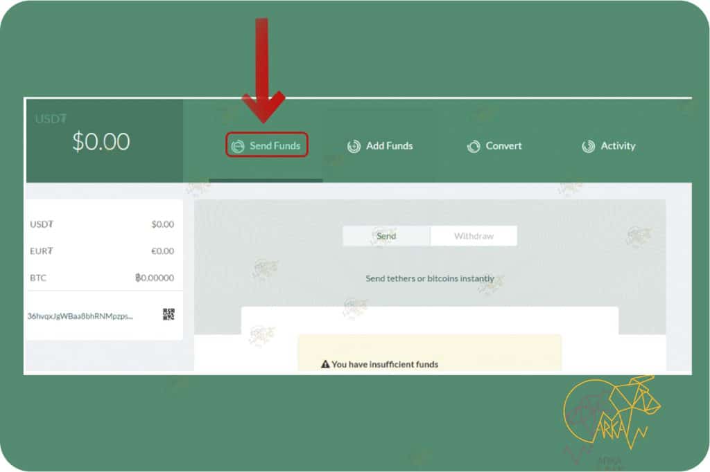 آموزش تصویری ساخت کیف پول تتر Tether آموزش تصویری ساخت کیف پول تتر Tether