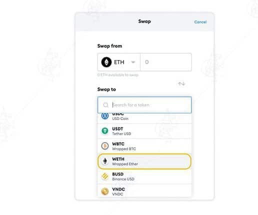 رپد اتر WETH یا توکن اتریوم چیست؟ و چه کاربردهایی دارد؟ رپد اتر WETH یا توکن اتریوم