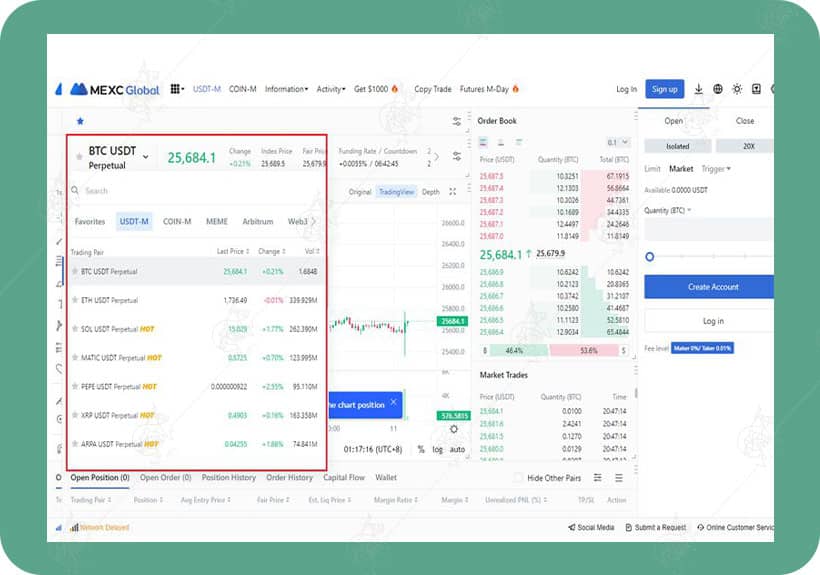 آموزش معاملات فیوچرز در صرافی Mexc آموزش معاملات فیوچرز در صرافی Mexc