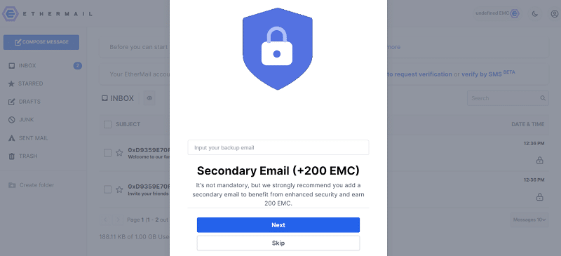 اترمیل (EtherMail) چیست و چه کاربردهایی دارد؟ اترمیل (EtherMail) چیست