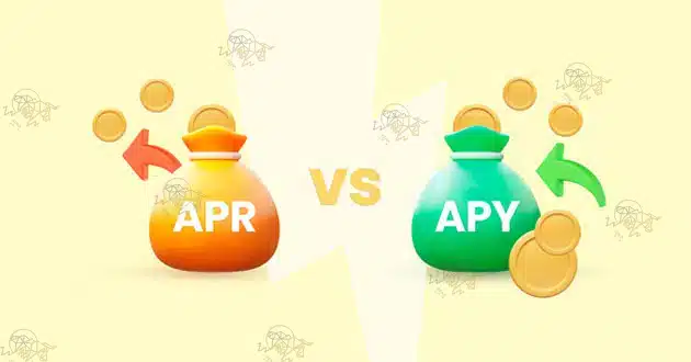 APR و APY چیست؟ بررسی تفاوت APR و APY APR و APY چیست