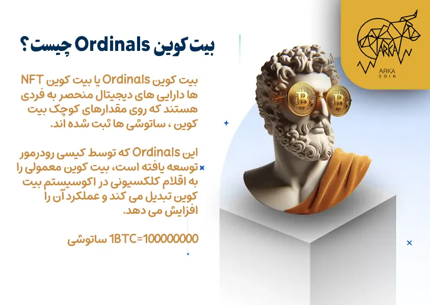 اوردینال (Ordinal) بیت کوین چیست و چگونه کار می کند؟ بیت کوین اوردینال