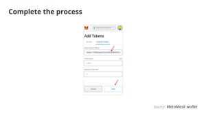 چگونه USDT را به کیف پول متامسک اضافه کنیم؟ یک توکن سفارشی اضافه کنید.