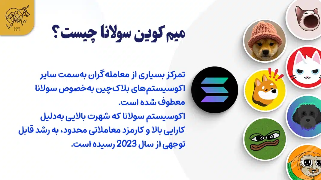بهترین میم کوین سولانا در سال 2024 بهترین میم کوین سولانا در سال 2024