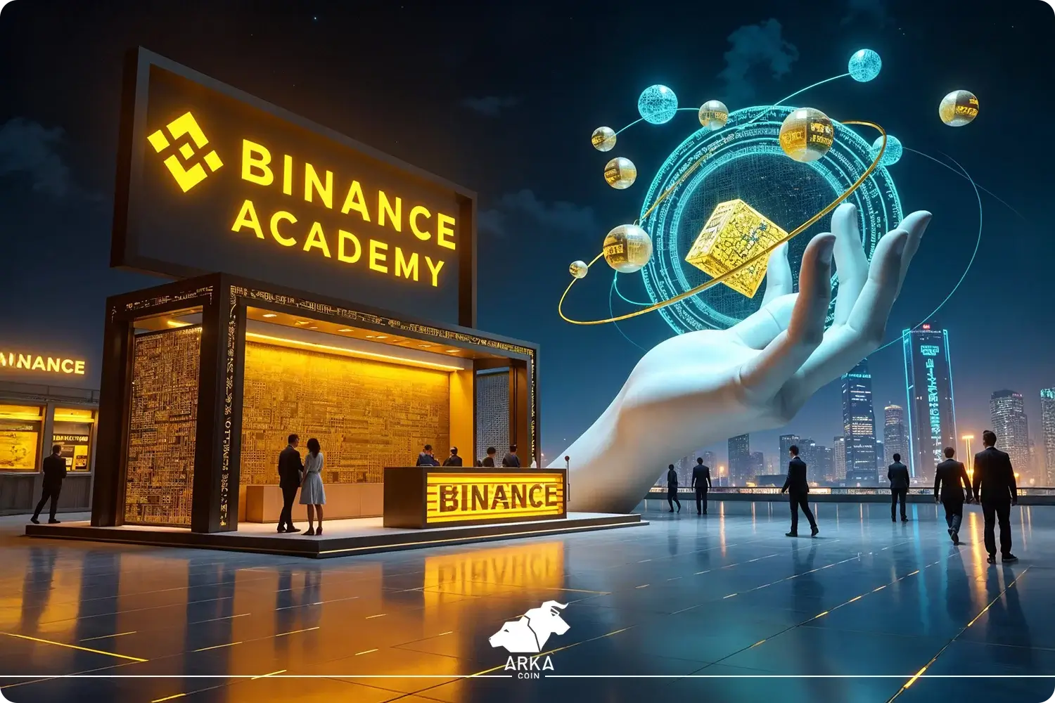بهترین منابع آموزشی برای سرمایه گذاری در ارز دیجیتال آکادمی بایننس!