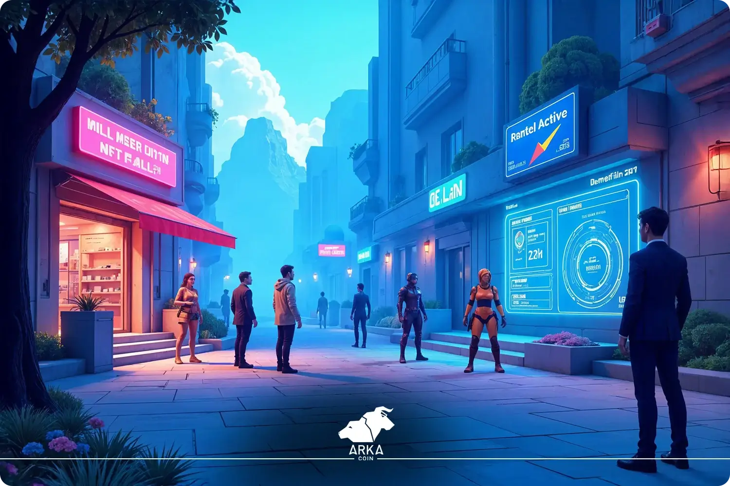 آموزش نحوه کسب درآمد غیرفعال از سرمایه گذاری در ارز دیجیتال کاربرد عملی NFT های اجاره ای در متاورس و بازی ها