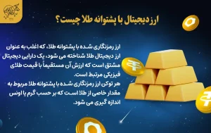 5 توکن برتر برای سرمایه گذاری در توکن های با پشتوانه طلا ارز دیجیتال با پشتوانه طلا چیست؟