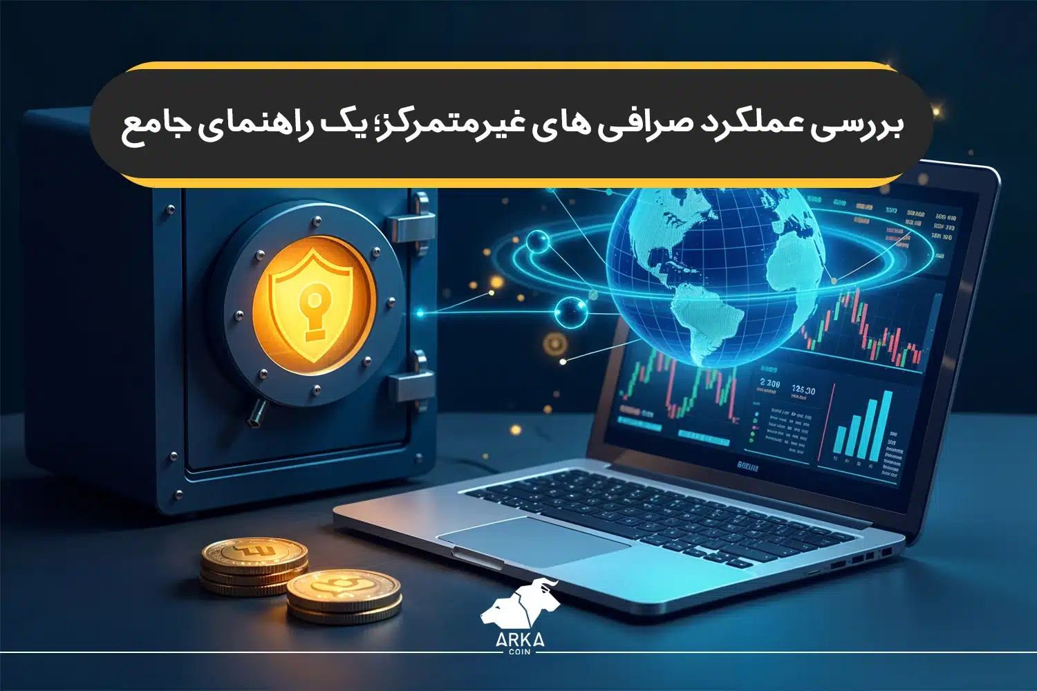 بررسی عملکرد صرافی های غیرمتمرکز