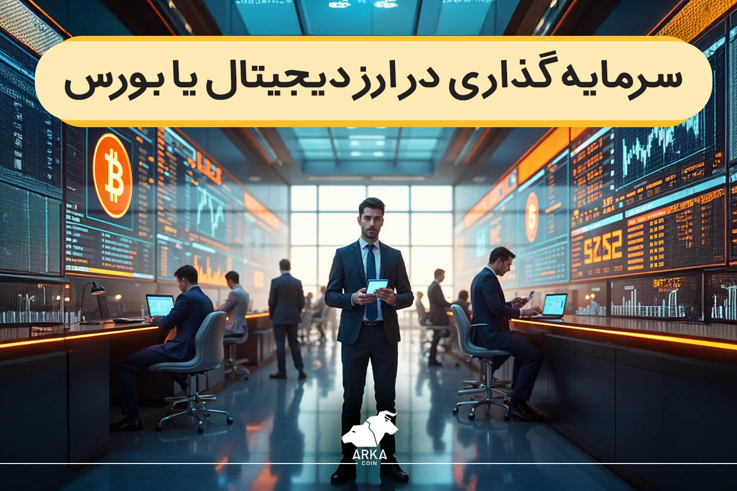 سرمایه گذاری در ارز دیجیتال یا بورس