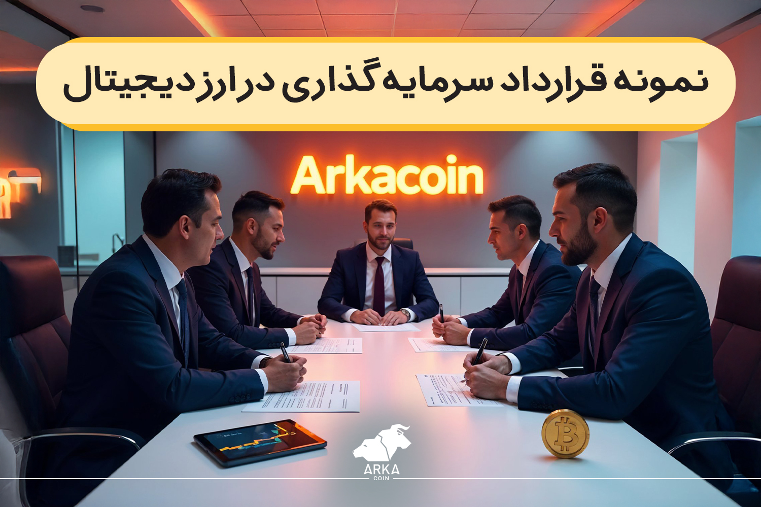 نمونه قرارداد سرمایه گذاری در ارز دیجیتال