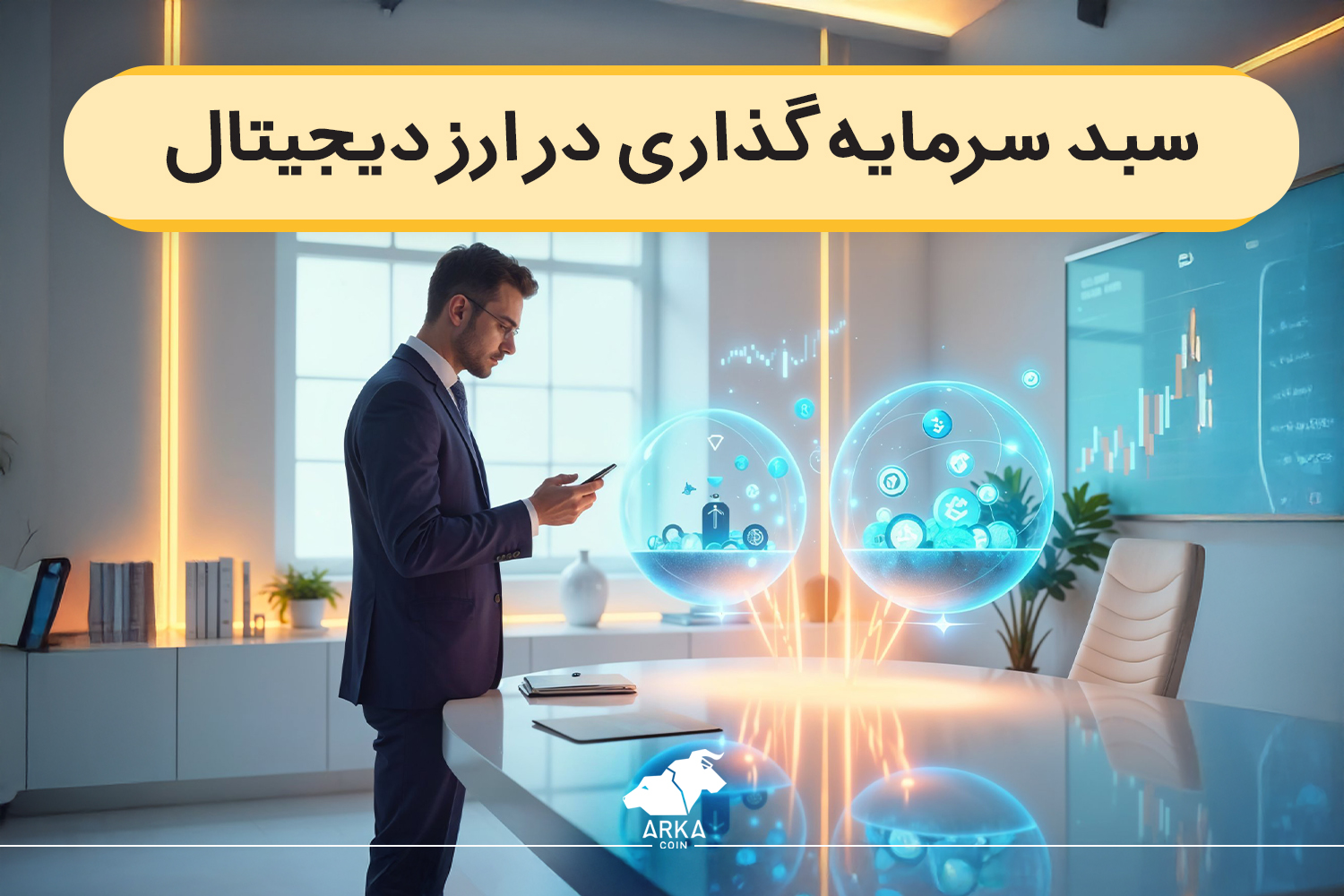 سبد سرمایه گذاری در ارز دیجیتال