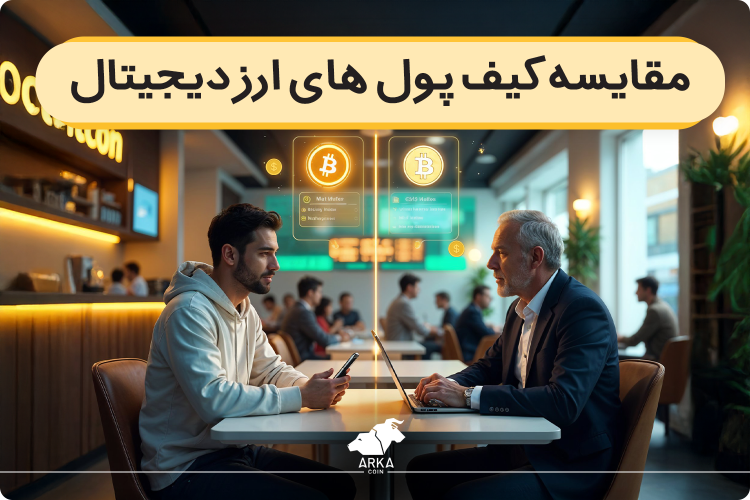 مقایسه کیف پول های ارز دیجیتال