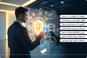 روشهای افزایش امنیت و راه های جلوگیری از تقلب در سرمایه گذاری ارز دیجیتال روش هایی برای افزایش امنیت دارایی های دیجیتال