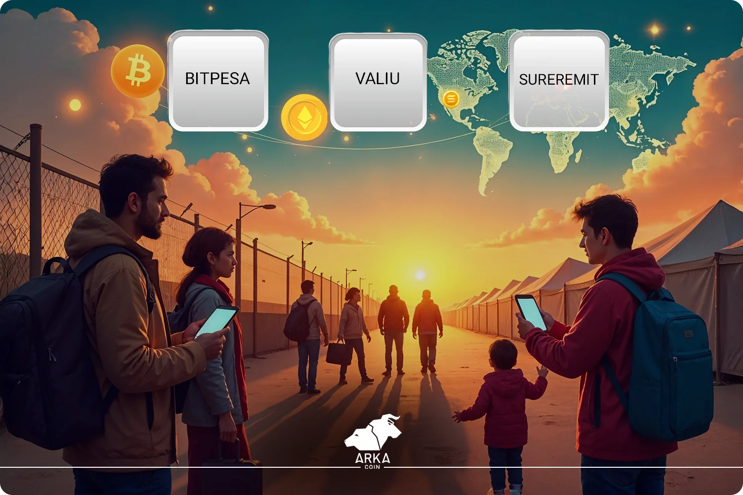 سرمایه گذاری در ارز دیجیتال برای مهاجرت؛ از شایعه تا حقیقت! ارز دیجیتال چگونه می تواند به مهاجران کمک کند؟