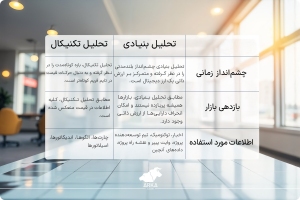 آموزش تحلیل فاندامنتال ارز دیجیتال مقایسه تحلیل فاندامنتال با تحلیل تکنیکال