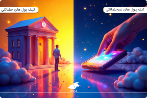 کیف پول اتریوم؛ راهنمای مبتدیان برای ذخیره اتریوم کیف پول های حضانتی در مقابل کیف پول های غیر حضانتی