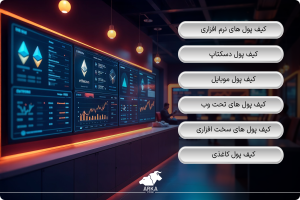 کیف پول اتریوم؛ راهنمای مبتدیان برای ذخیره اتریوم کیف پول های نرم افزاری