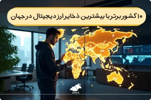 بررسی ۱۰ کشور برتر با بیشترین ذخایر ارز دیجیتال در جهان!