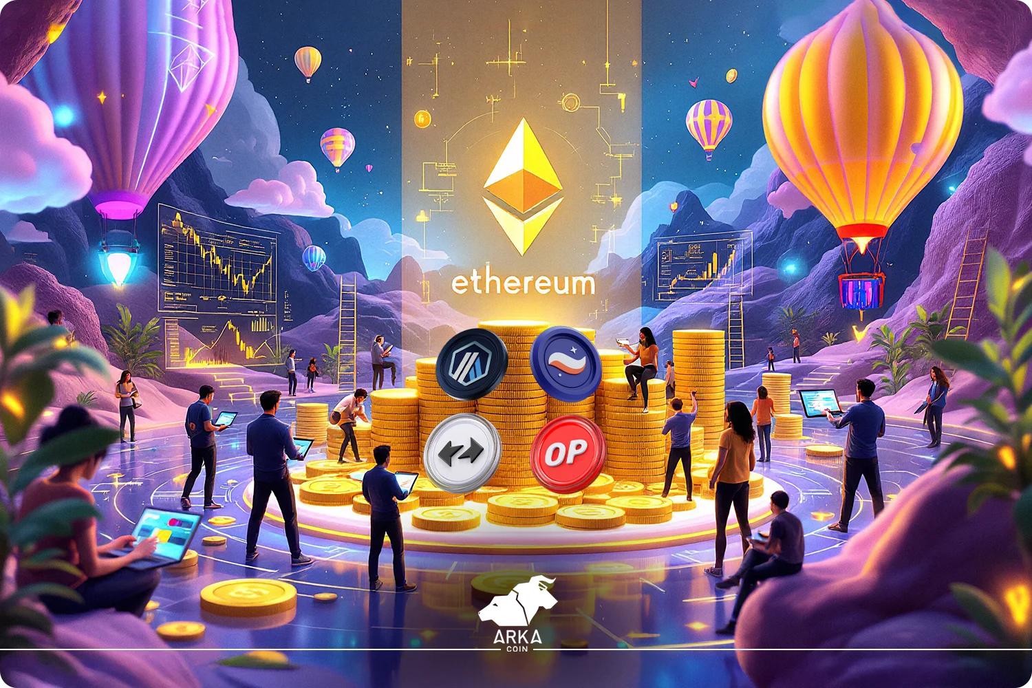 Layer 2 چیست؟ آشنایی با شبکه لایه دوم اتریوم پروژه های مهم لایه دوم اتریوم