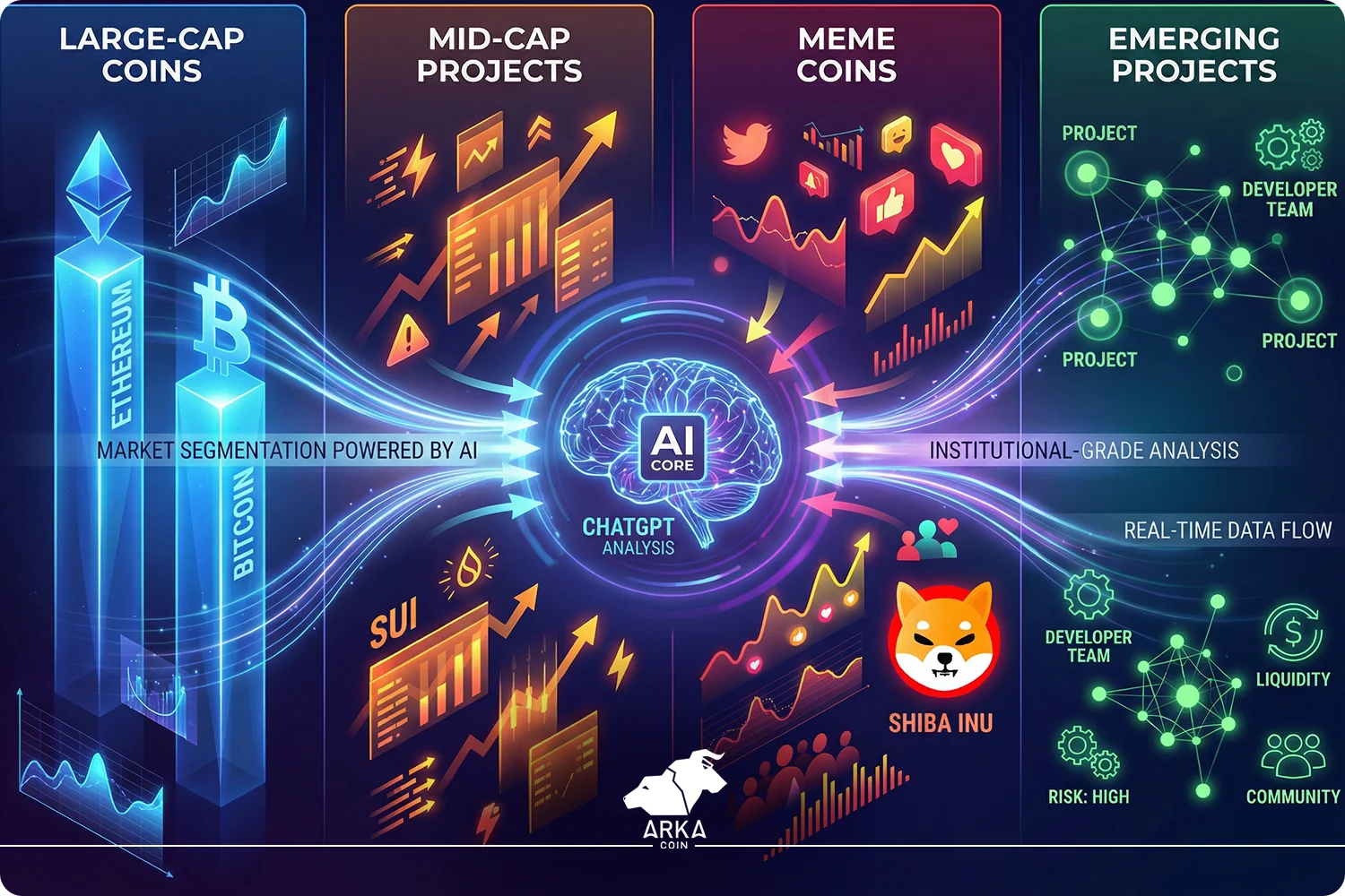 شناسایی پامپ آلتکوین با ChatGPT قبل از وقوع بخش بندی تحلیلی و مزایای ساختار مرحله ای