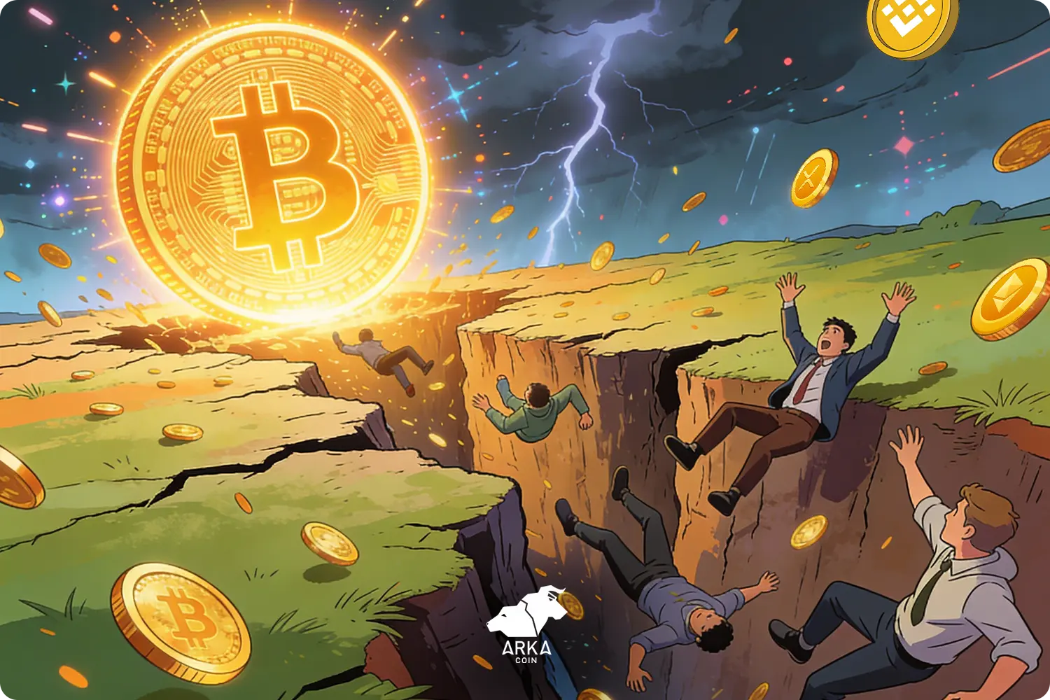 دلیل ریزش های ناگهانی بازار ارز دیجیتال چیست؟